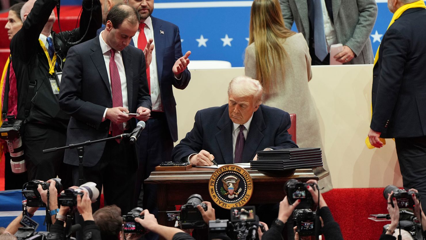 Trump seeks to reshape US government with sweeping executive actions