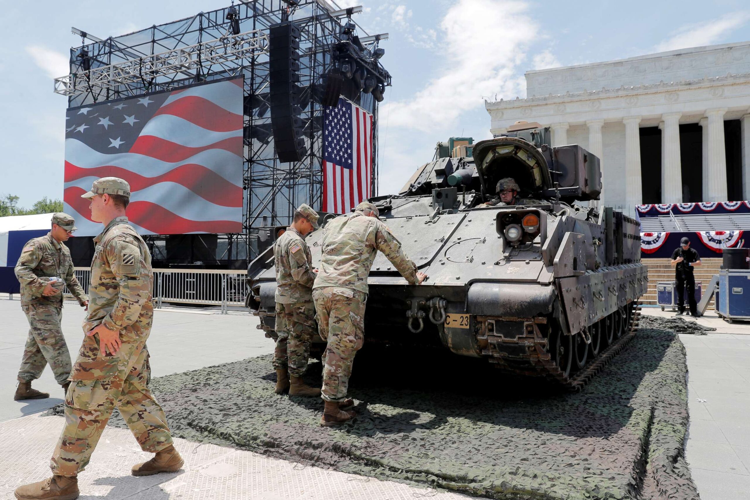 Trump, US Army Birthday Bash Plans Include 25 Abrams Tanks