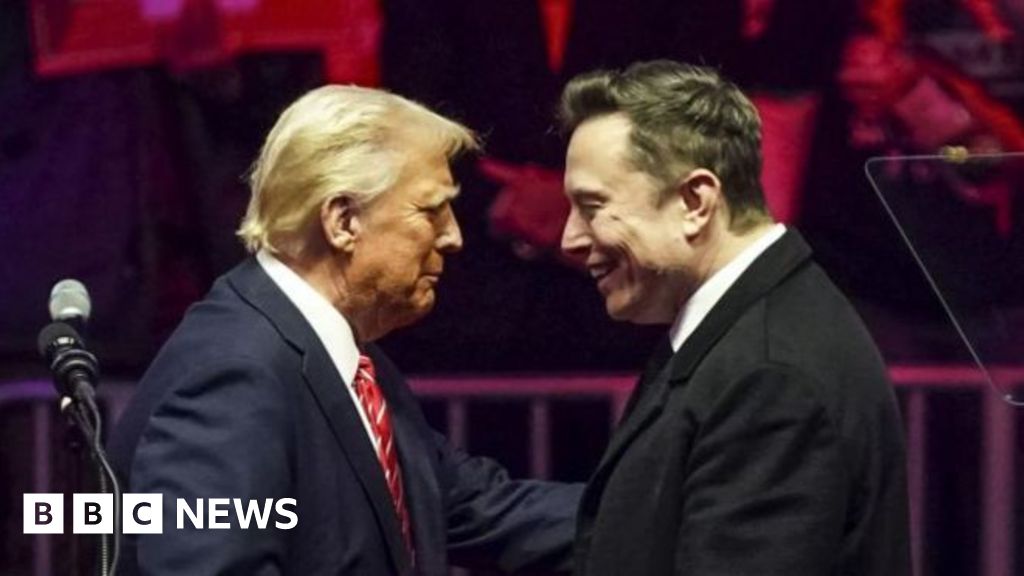 Elon Musk says US is ruled by ‘Porky Pig Party’ as Trump defends his vision against former ally’s criticism