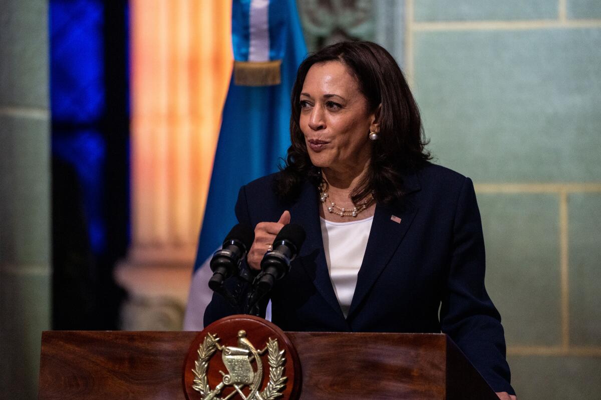 Kamala Harris says she doesn’t plan to return to ‘broken’ system of US politics