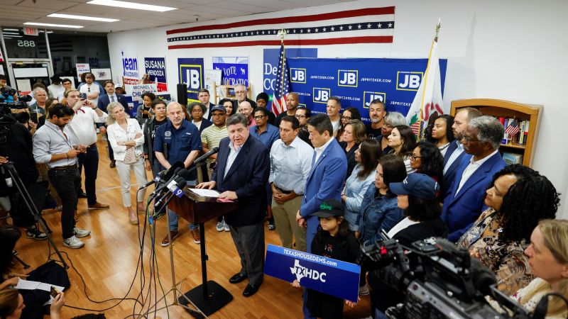 Texas governor threatens Democrats who left state to prevent congressional map vote